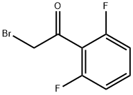 2',6'-Difluorophenacyl bromide Structure