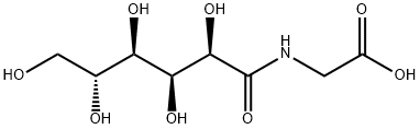 N-D-gluconoylglycine Structure