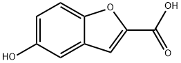 5-HYDROXY-1-BENZOFURAN-2-CARBOXYLIC ACID Struktur