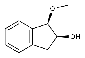 1-甲氧基-2-茚醇, 56175-44-1, 结构式