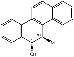 CHRYSENE-TRANS-5,6-DIHYDRODIOL Struktur