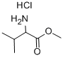 DL-缬氨酸甲酯盐酸盐, 5619-05-6, 结构式
