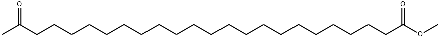 23-Oxotetracosanoic acid methyl ester Struktur