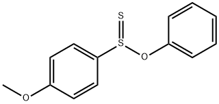 4-Methoxybenzenesulfinothioic acid O-phenyl ester Structure