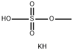 硫酸甲酯钾, 562-54-9, 结构式