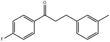 4'-FLUORO-3-(3-METHYLPHENYL)PROPIOPHENONE Structure