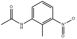2'-メチル-3'-ニトロアセトアニリド 化学構造式