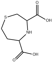 perhydro-1,4-thiazepine-3,5-dicarboxylic acid Struktur