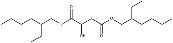 bis(2-ethylhexyl) malate Struktur