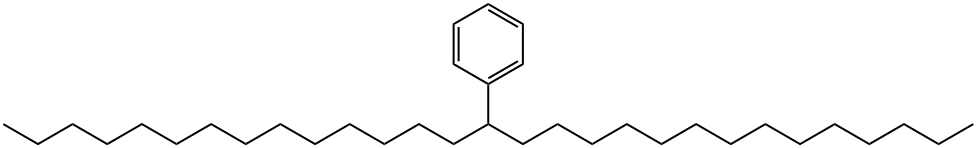 二十九烷-15-基苯 结构式