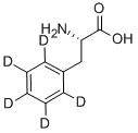 氘代L-苯丙氨酸 结构式