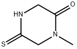 Piperazinone, 1-methyl-5-thioxo- (9CI) Structure