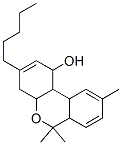 Tetrahydro-6,6,9-trimethyl-3-pentyl-1H-dibenzo[b,d]pyran-1-ol Struktur