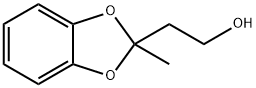 2-(2-methylbenzo[1,3]dioxol-2-yl)ethanol Struktur