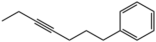 4-Heptynylbenzene 结构式