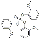 tris(2-methoxyphenyl) phosphate Struktur