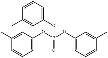 りん酸 トリ-m-クレジル 化学構造式