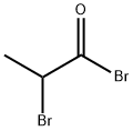 2-ブロモプロピオニル ブロミド 化学構造式