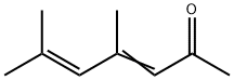 4,6-Dimethyl-3,5-heptadien-2-one 结构式