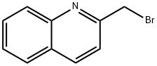 2-溴甲基喹啉, 5632-15-5, 结构式