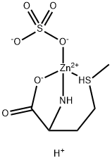 蛋氨酸锌 结构式