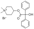 parapenzolate bromide Struktur