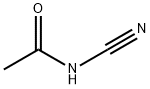 N-acetylcyanamide Struktur