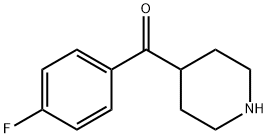 4-(4-氟苯甲酰基)哌啶 结构式