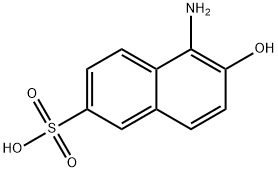1-Amino-2-naphthol-6-sulfonic acid Struktur