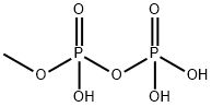 Diphosphoric acid P1-methyl ester Struktur
