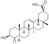 11-Deoxo-18beta-glycyrrhetic acid Struktur