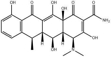 ドキシサイクリン 化学構造式
