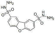 dibenzofuran-2,8-bis(sulphonohydrazide) Struktur