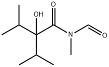 N-Formyl-2-hydroxy-N,3-dimethyl-2-(1-methylethyl)butyramide Structure