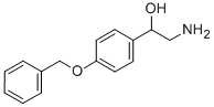 2-AMINO-1-(4'-BENZYLOXYPHENYL)ETHANOL Structure