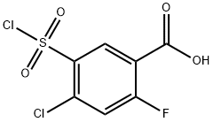 4-Chloro-5-(chlorosulfonyl)-2-fluorobenzoic acid price.
