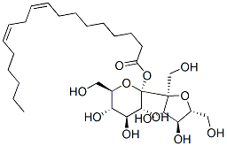 alpha-d-Glucopyranoside, beta-d-fructofuranosyl, (Z,Z)-9,12-octadecadienoate 结构式