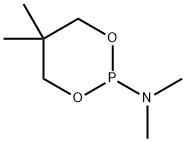 1,3,2-Dioxaphosphorinane, 2-(dimethylamino)-5,5-dimethyl- Structure