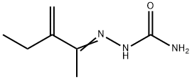 3-Ethyl-3-buten-2-one semicarbazone Struktur