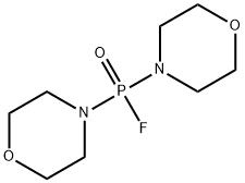 Fluorodi(4-morpholinyl)phosphine oxide Struktur