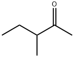 3-甲基-2-戊酮 结构式
