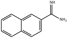 NAPHTHALENE-2-CARBOXAMIDINE Struktur