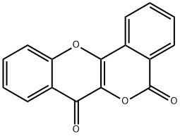 [2]Benzopyrano[4,3-b][1]benzopyran-5,7-dione Struktur