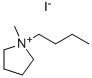 よう化1-ブチル-1-メチルピロリジニウム 化学構造式