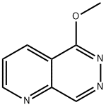 5-メトキシピリド[2,3-d]ピリダジン 化学構造式