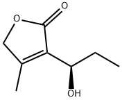 2(5H)-Furanone, 3-[(1R)-1-hydroxypropyl]-4-methyl- (9CI) Structure