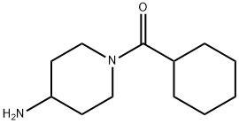 1-(cyclohexylcarbonyl)piperidin-4-amine, 565453-24-9, 结构式