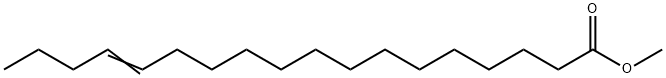 14-オクタデセン酸メチル 化学構造式