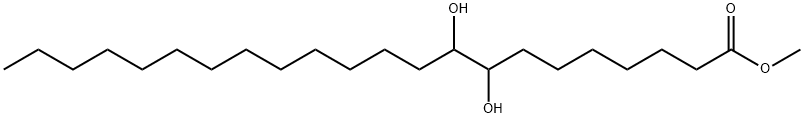 8,9-ジヒドロキシドコサン酸メチル 化学構造式