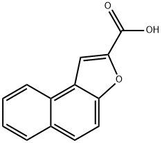 ナフト[2,1-B]フラン-2-カルボン酸 化学構造式